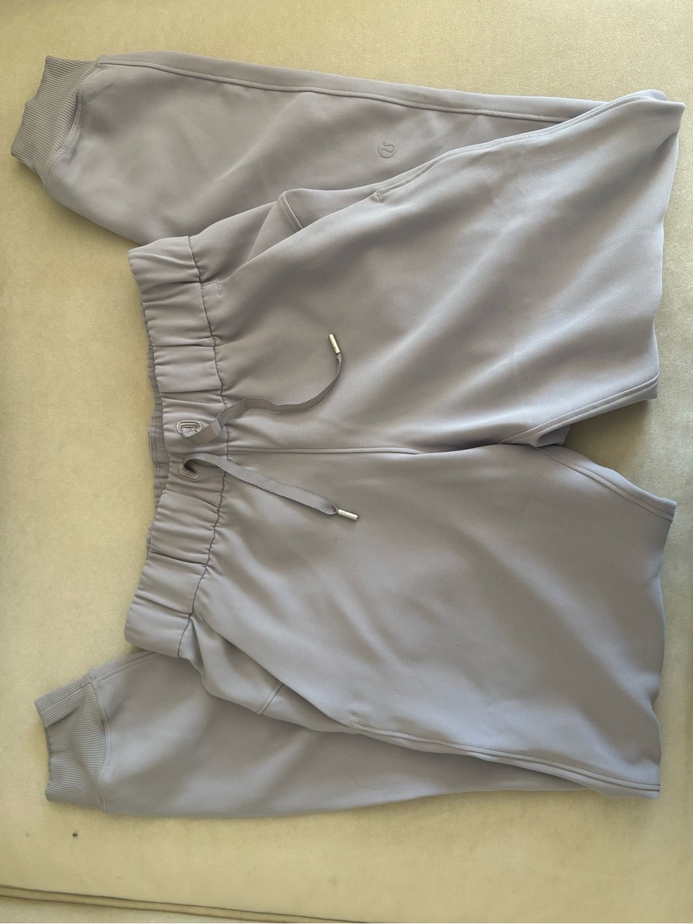 Lululemon Lilac Gray Drawstring Joggers